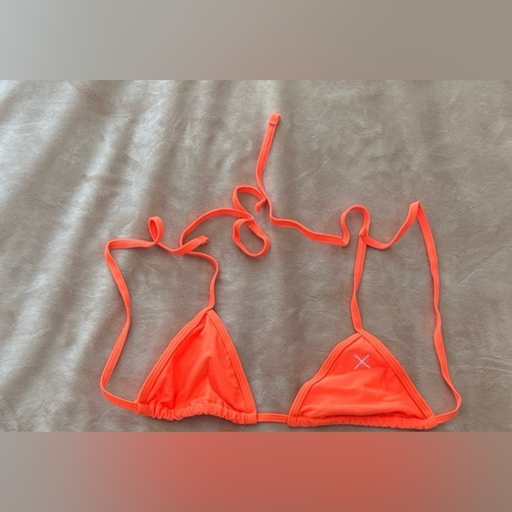 Boutine LA Orange Bikini Top